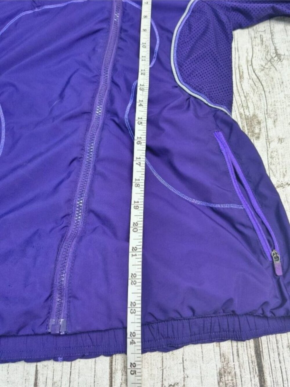 Lululemon Purple Run Inspire Jacket With Hood - Picture 6 of 7